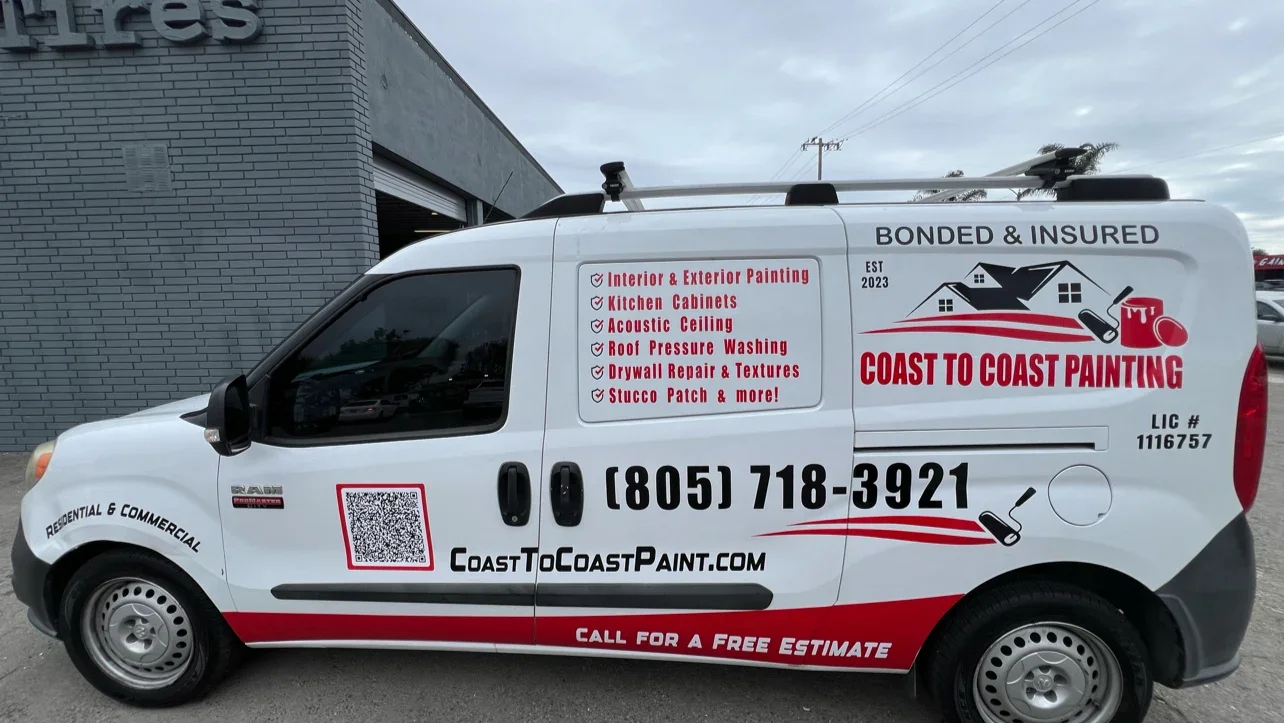 Coast To Coast Painting branded company van